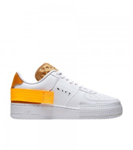 Nike Air Force 1 Type White Gold