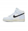 Nike Dunk High GS 'Football Grey Black'