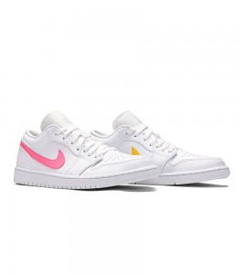 Кроссовки Air Jordan 1 Low White Multi-Color Swoosh - ???? ?20