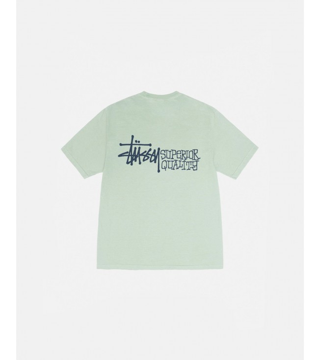 Stussy Superior Quality Tee Pigment Dyed Granite