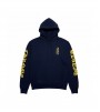 Худи Chrome Hearts Logo Hoodie Navy