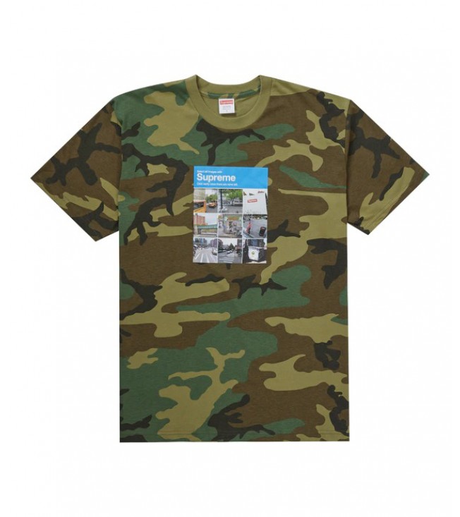 Футболка Supreme Verify Woodland Camo