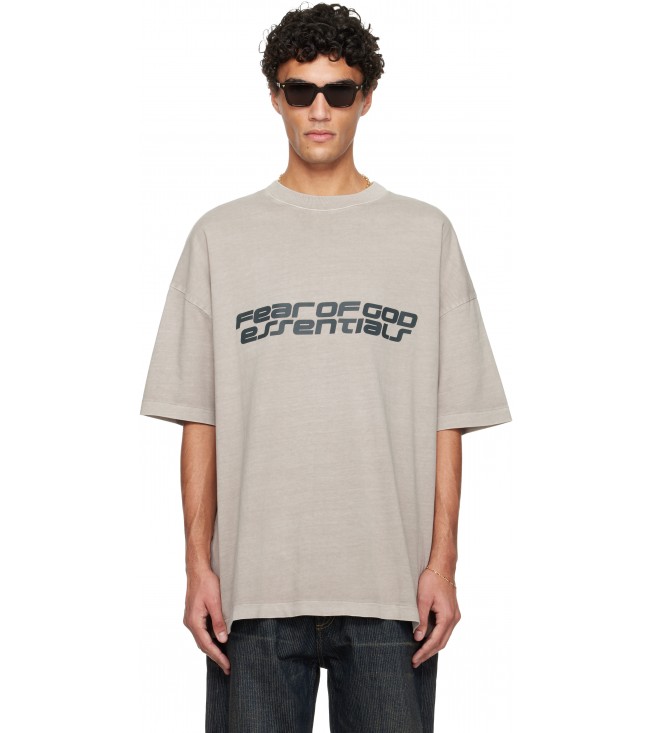 Футболка Fear Of God Essentials Gray Holiday 'Fear Of God Essentials' 90s T-shirt
