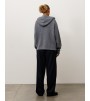 Свитер Stussy Waffle Cashmere Zip Hood Sweater Charcoal