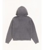 Свитер Stussy Waffle Cashmere Zip Hood Sweater Charcoal