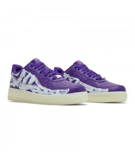 Nike Air Force 1 Low '07 QS Purple Skeleton Halloween - ???? ?20