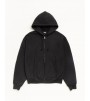 Худи Stussy Cursive Applique Zip Hoodie Black