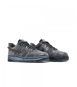 Nike Air Force 1 Low Metalwork Medium Ash Anthracite - Фото №2