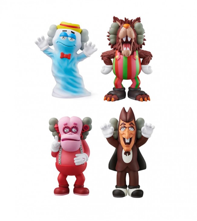 KAWS Cereal Monsters Set 