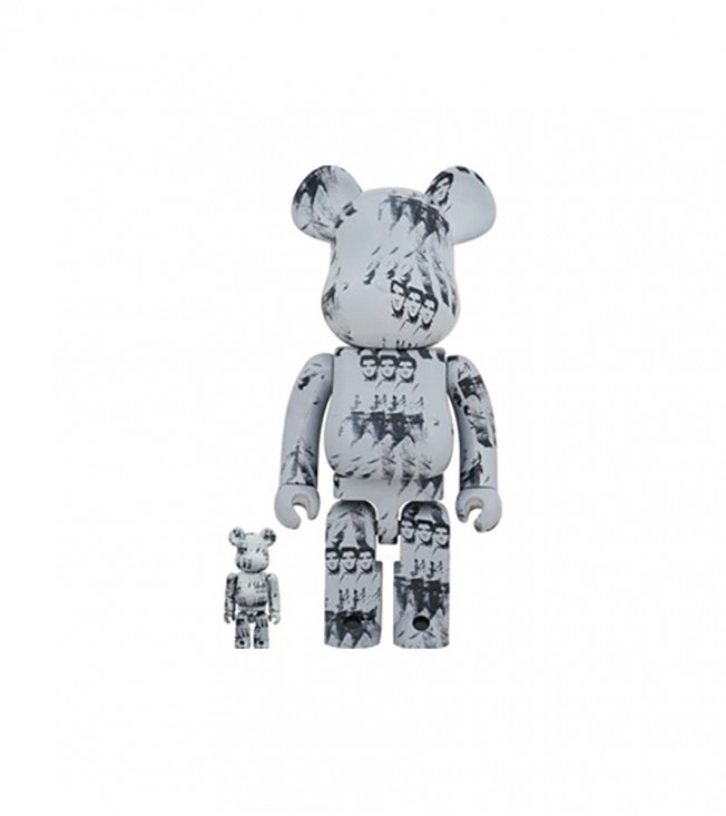 Bearbrick Andy Warhol's Elvis Presley 100% & 400%