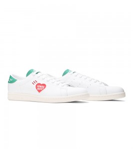 Кроссовки adidas Stan Smith Human Made White Green - Фото №2