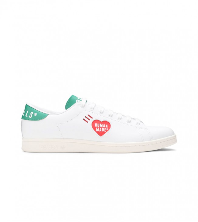 Кроссовки adidas Stan Smith Human Made White Green