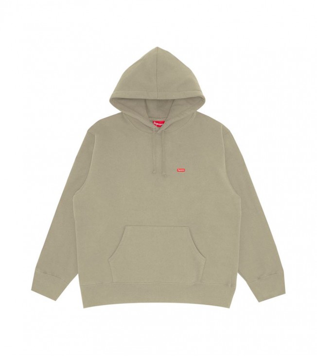 Supreme Small Box Hooded Sweatshirt (SS23) Olive