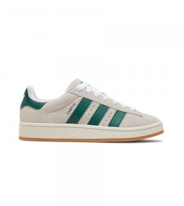 adidas Campus 00s Crystal White Dark Green WMNS