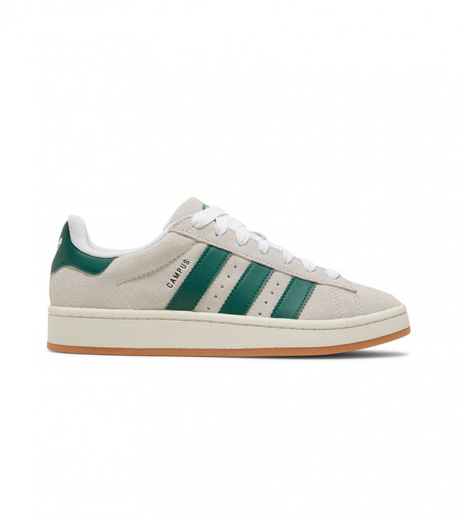 adidas Campus 00s Crystal White Dark Green WMNS