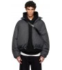Куртка Fear Of God Essentials Gray Holiday Ripstop Nylon Puffer Down Jacket