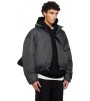Куртка Fear Of God Essentials Gray Holiday Ripstop Nylon Puffer Down Jacket