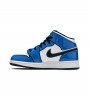 Кроссовки Air Jordan 1 Mid Signal Blue GS