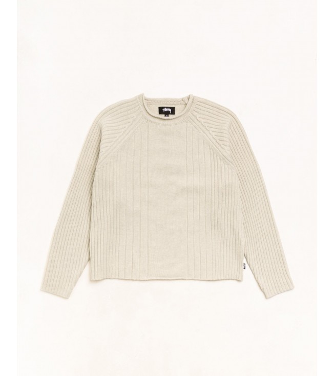 Свитер Stussy Merino Roll Neck Sweater Natural