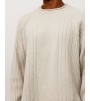 Свитер Stussy Merino Roll Neck Sweater Natural