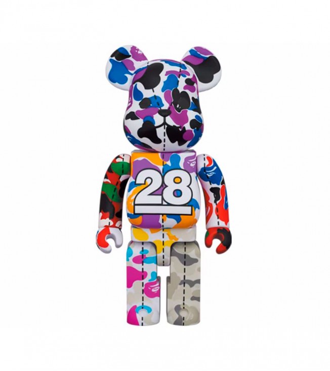 Bearbrick x BAPE 28th Anniversary Camo #2 400%