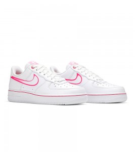 Nike Air Force 1 Low Airbrush White Pink WMNS - Фото №2