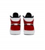 Кроссовки Jordan 1 Mid White Black Gym Red