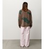Свитер Stussy Floral Roll Neck Sweater Brown