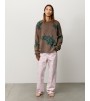 Свитер Stussy Floral Roll Neck Sweater Brown