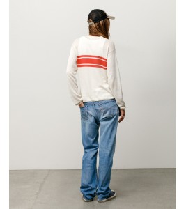 Свитер Stussy Lightweight Striped Sweater Bone - ???? ?20