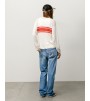 Свитер Stussy Lightweight Striped Sweater Bone