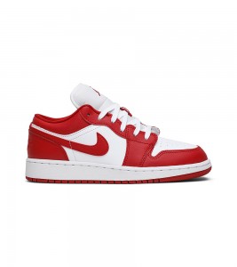 Кроссовки Air Jordan 1 Low Gym Red White GS