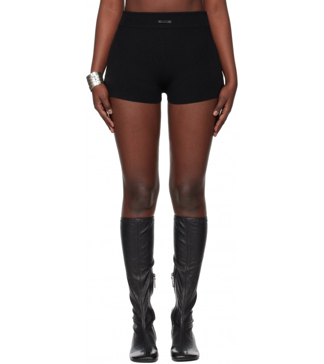 Шорты Fear Of God Essentials Black Holiday Rib Boy Shorts