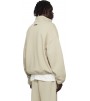 Куртка Fear Of God Essentials Taupe Modern Fit Fleece Track Jacket