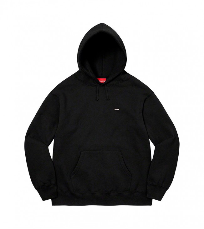 Supreme Small Box Hooded Sweatshirt Black