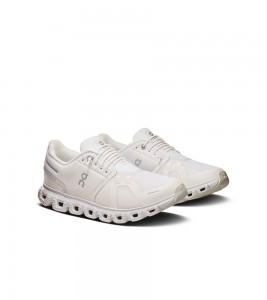 On Running Cloud 6 Wide White White Wmns #20