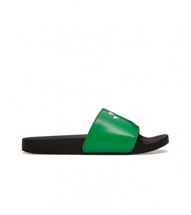 Шлепки A Bathing Ape College Slide Sandals Green