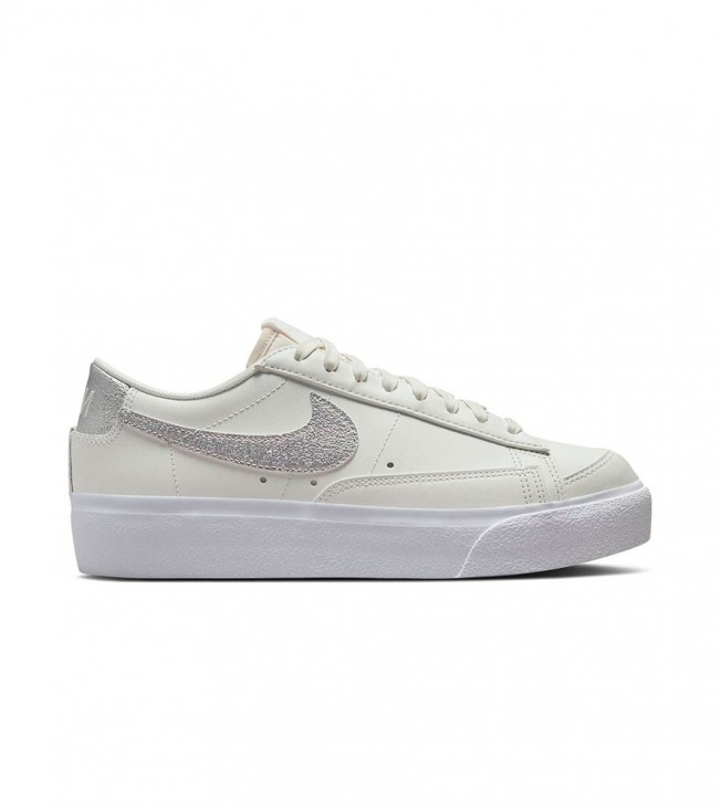 Nike Blazer Low Platform 'White Metallic Silver' Wmns