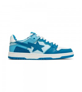 A Bathing Ape Bape SK8 Sta ABC Camo Blue