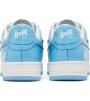 A Bathing Ape Bape Sta Patent Leather Blue White
