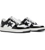 A Bathing Ape Bape Sta Patent Leather Black White