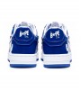 A Bathing Ape Bape Sta Patent Leather White Blue