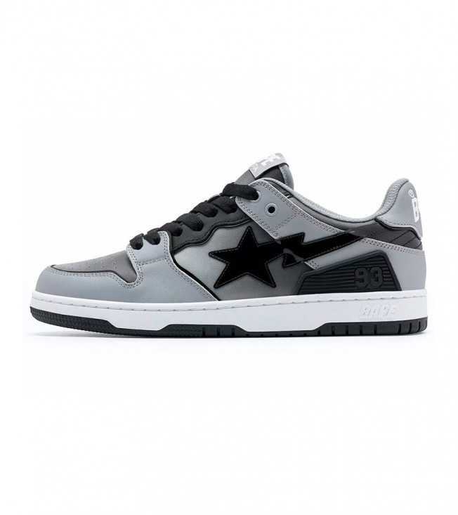 A Bathing Ape Bape SK8 Sta Grey Gradation