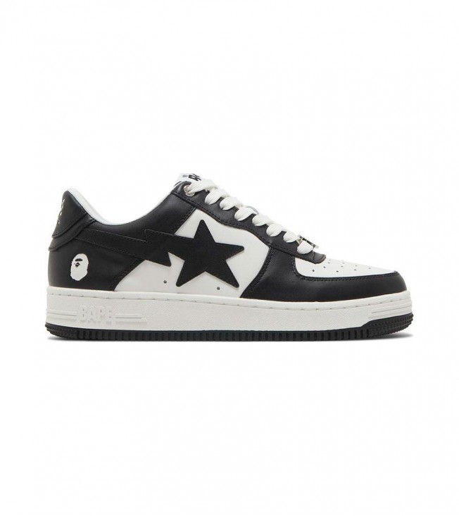 A Bathing Ape Bape Sta White Black