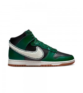 Nike Dunk High Chenille Swoosh Gorge Green