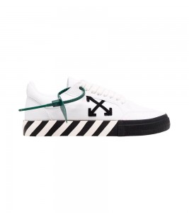 OFF-WHITE Vulc Low Canvas White Black SS22