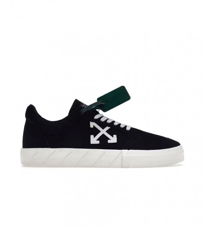 OFF-WHITE Vulc Low Black White White