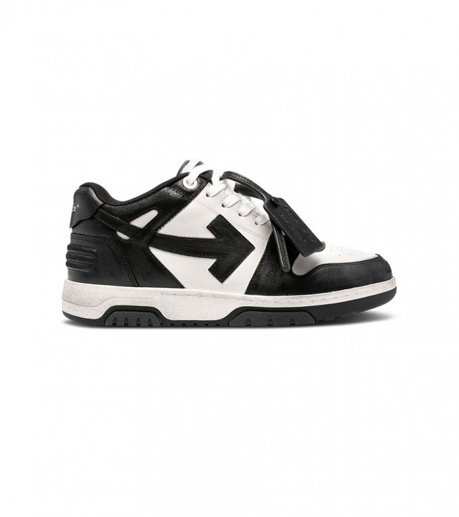 Off-white Out Of Office Black White Distressed