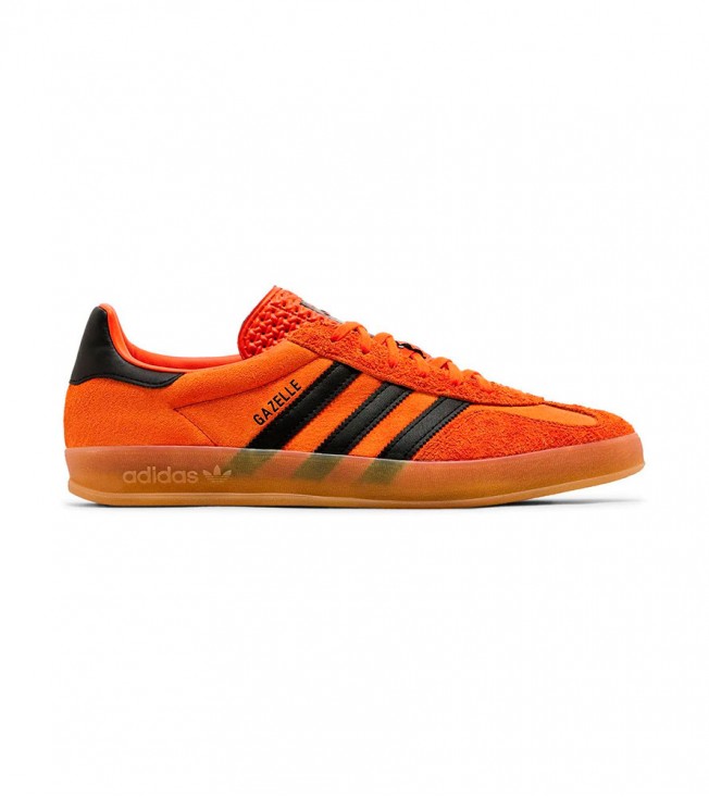 Adidas Gazelle Orange Black Suede Gum