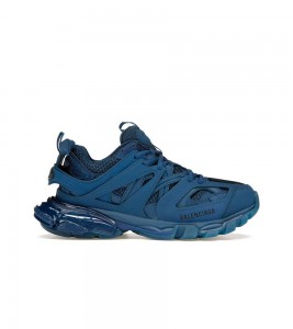Balenciaga Track Sneaker Clear Sole - Dark Navy